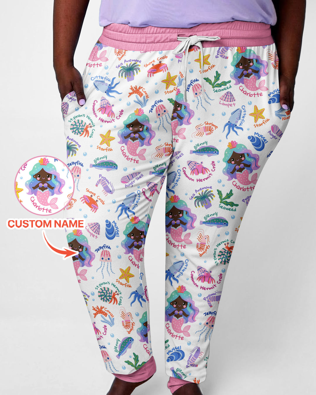 Plantilla Pijama de Bambú Personalizado para Mujer