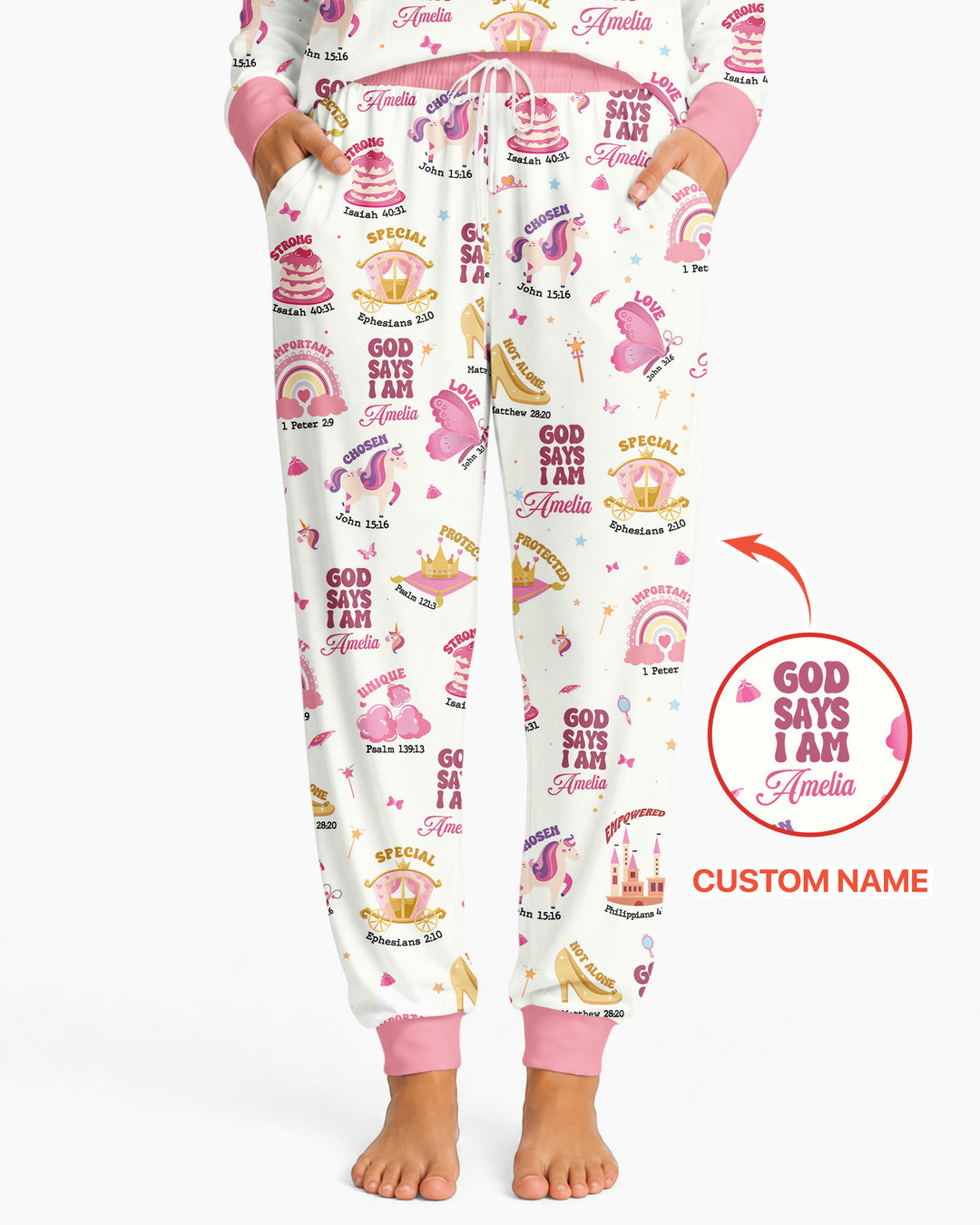 Dios Dice Que Soy Conjunto de Pijama para Mujer