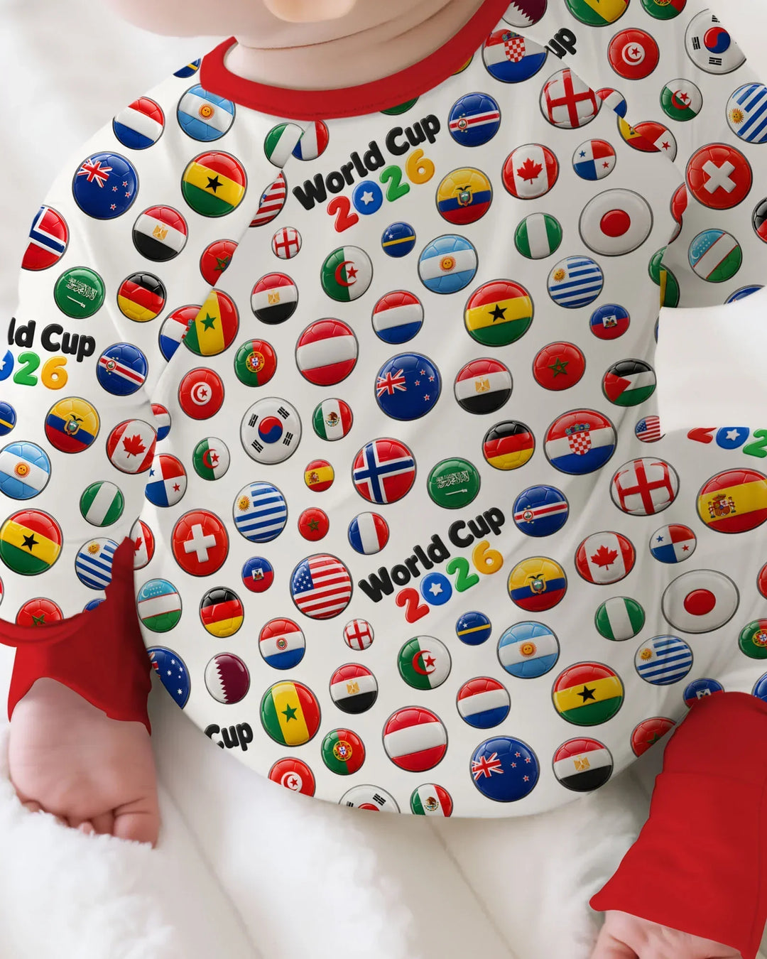 Soccer Cup All Country Balls Bamboo Convertible Zippy