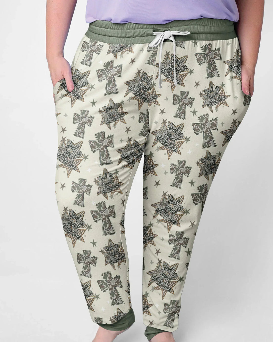 Plantilla de conjunto de pijama de mujer de bambú