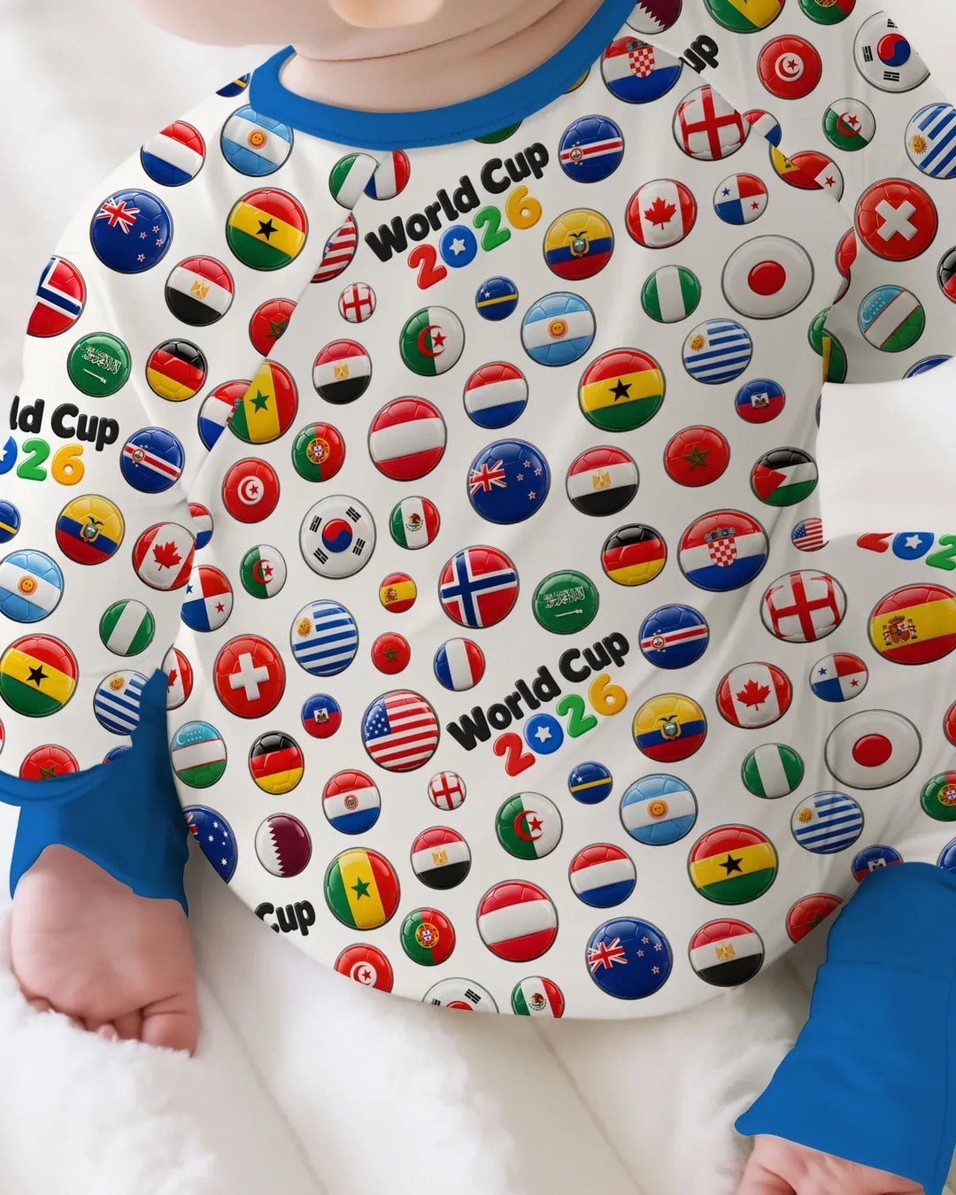Soccer Cup All Country Balls Bamboo Convertible Zippy
