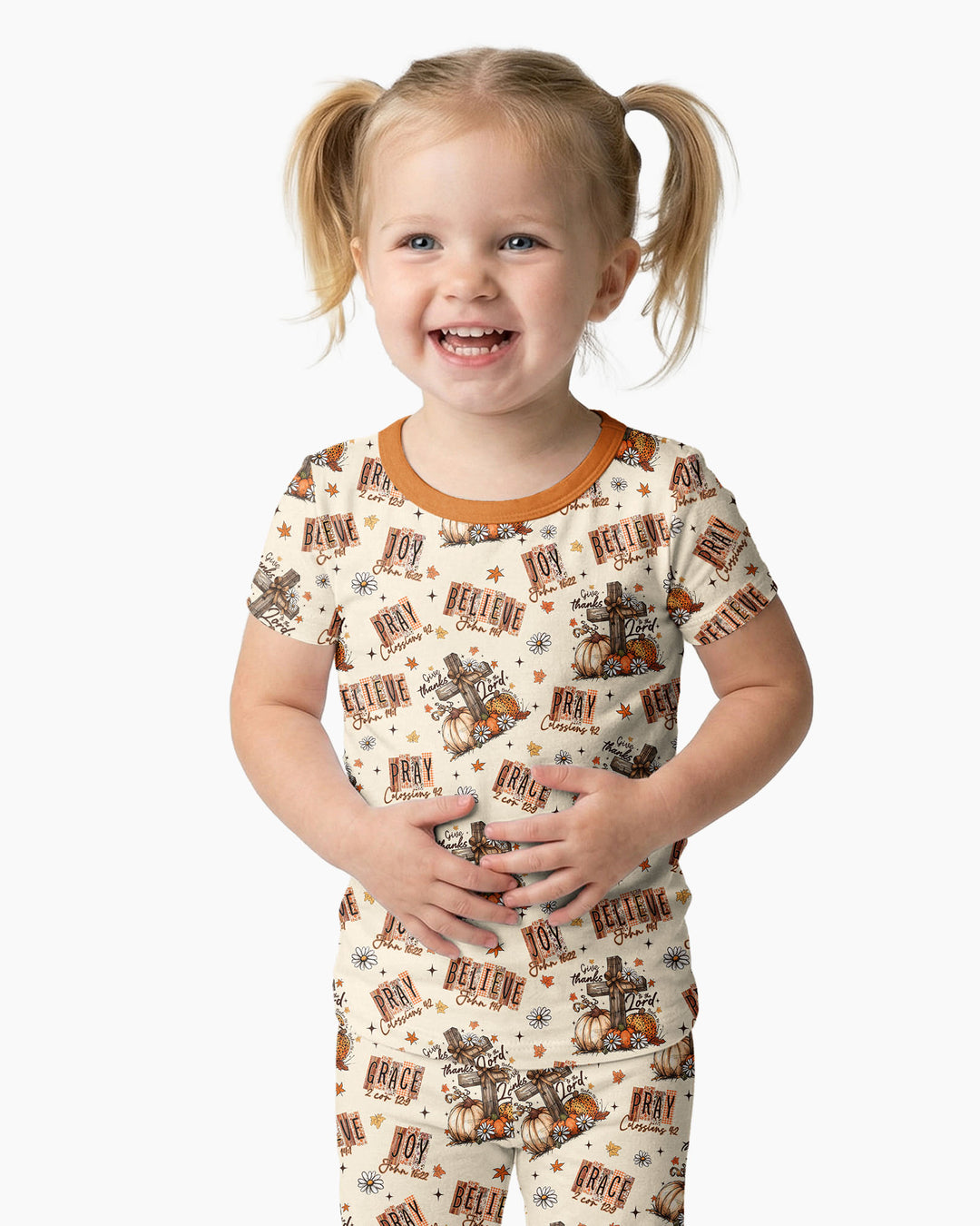 Conjunto de pijama de dos piezas de manga corta de bambú