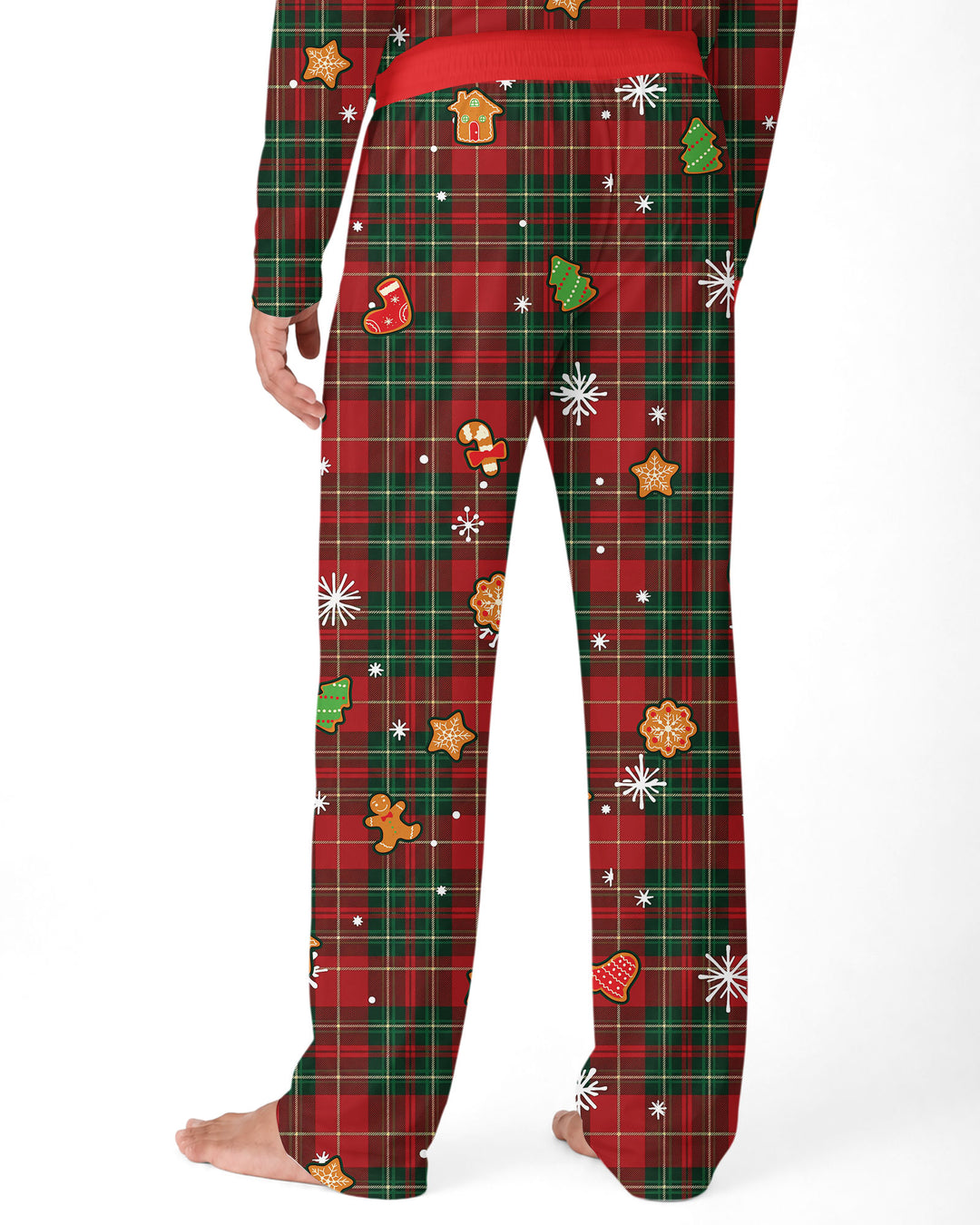Funny Christmas Family Matching Bamboo Men's Pajama Set