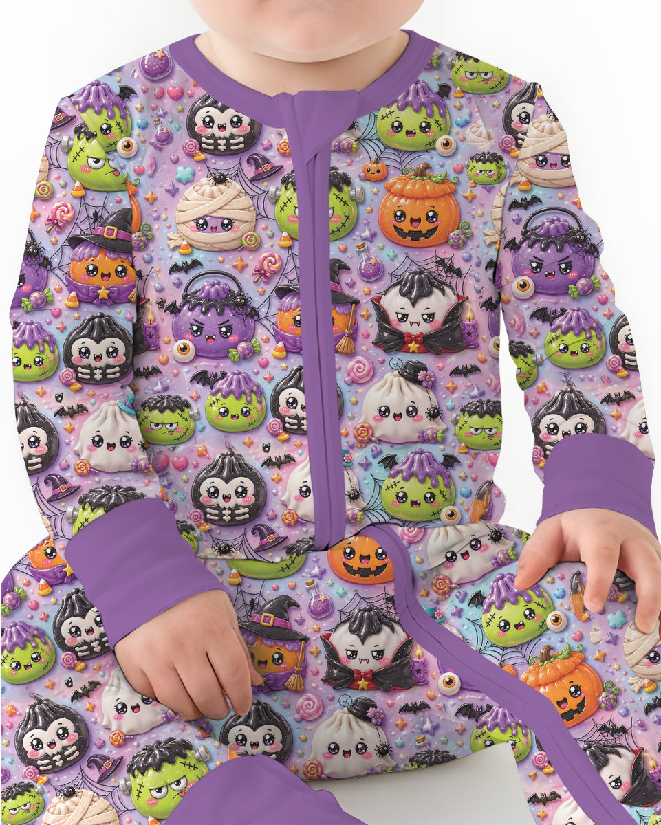 Spooky Dumplings Bamboo Convertible Zippy