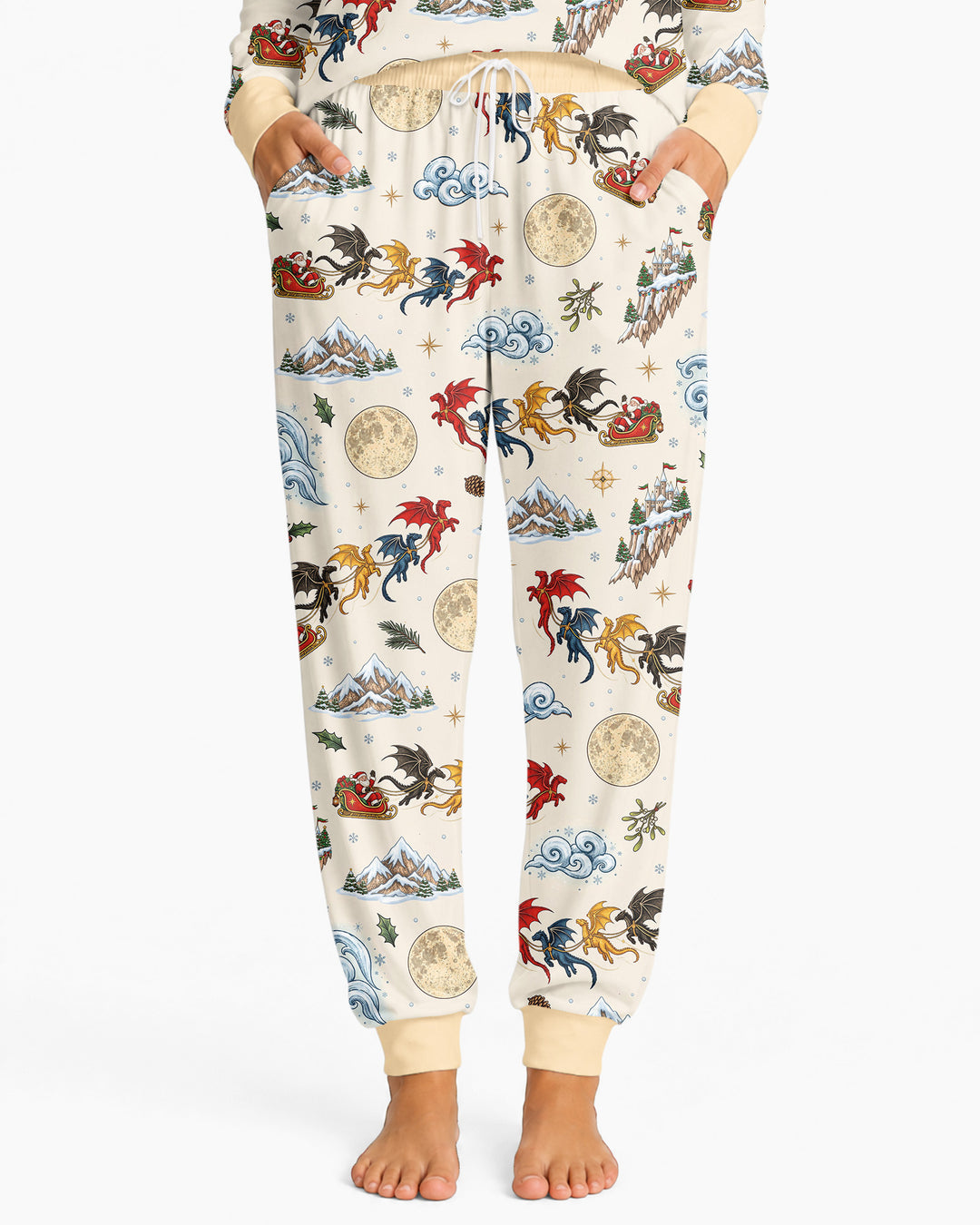Fourth Wing Christmas Bamboo Women Pajama Set
