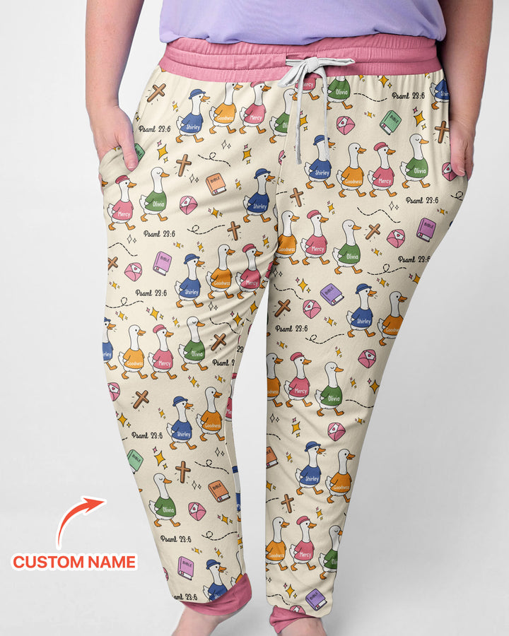Psalm 23:6 Matching Family Bamboo Women Pajama Set