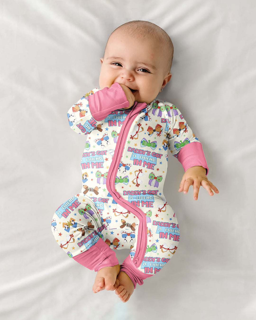 Gerippte Babykleidung mit individuellem Foto - Weich &amp; Skizzenhaft