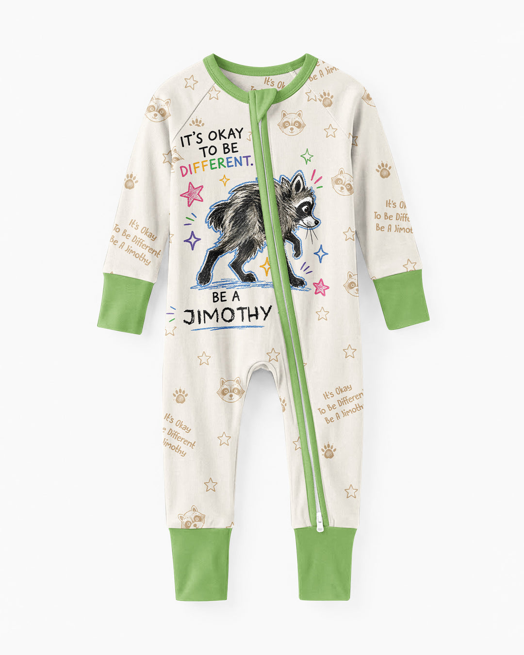 Jimothy The Raccoon Bamboo Convertible Zippy