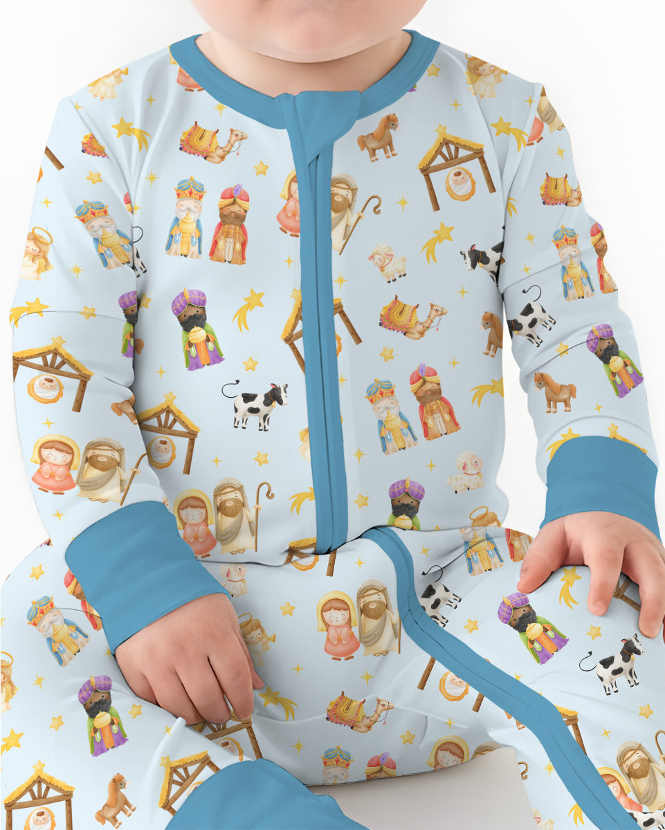 Away In A Manger Bamboo Convertible Zippy