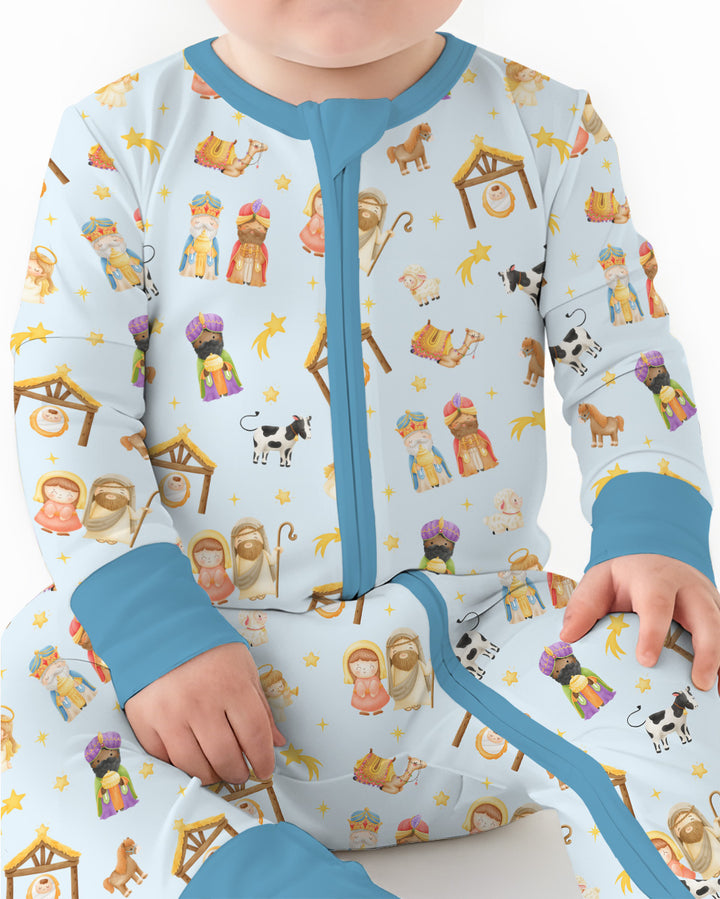 Away In A Manger Bamboo Convertible Zippy