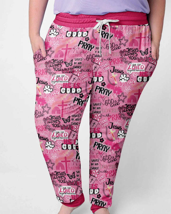 Plantilla de conjunto de pijama de mujer de bambú