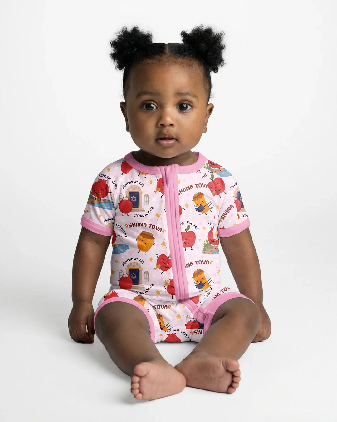 Sweet Sacred Moments Family Matching Bamboo Shorty Zippy