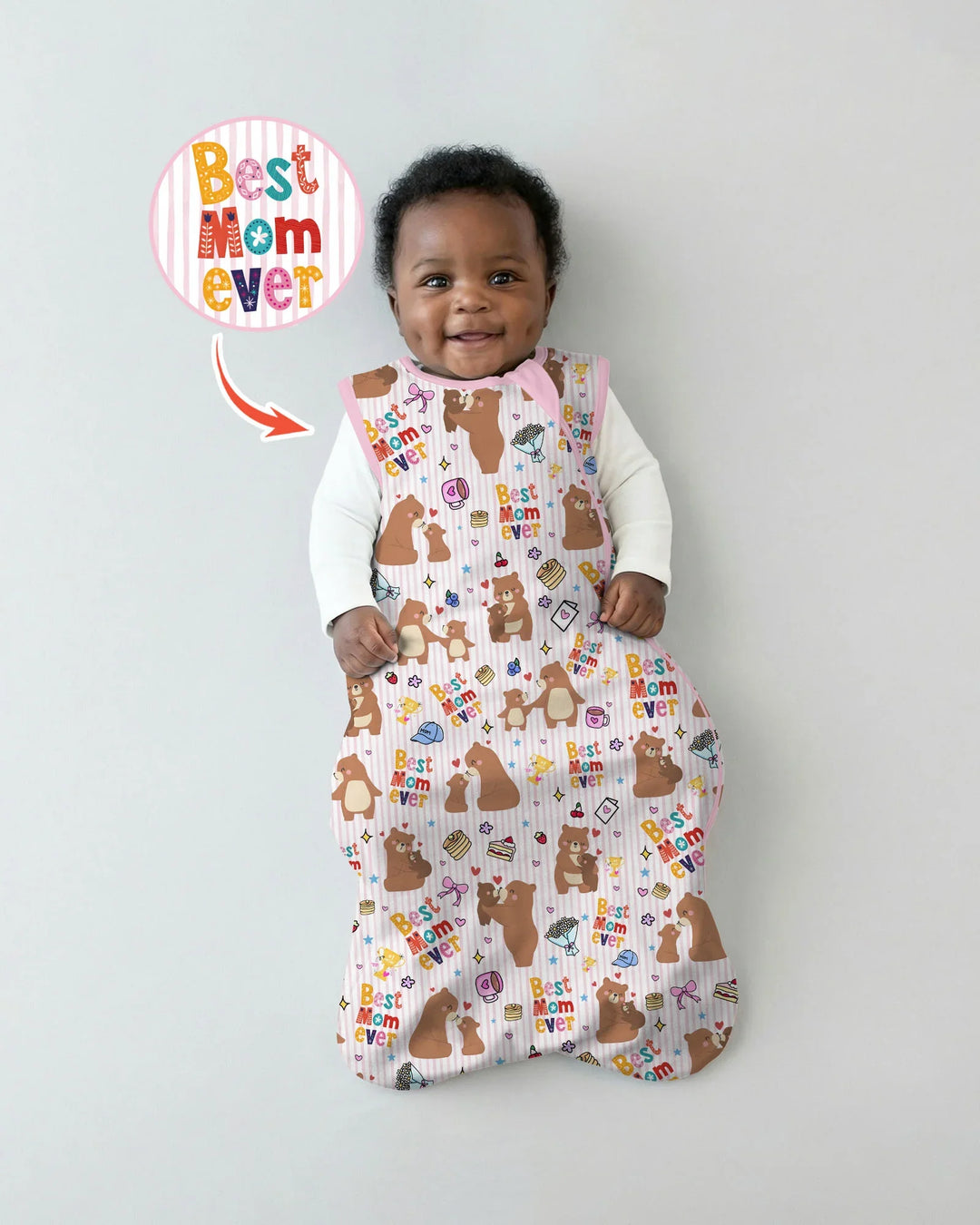 Best Mama Bear Ever Family Matching Bamboo Sleep Bag