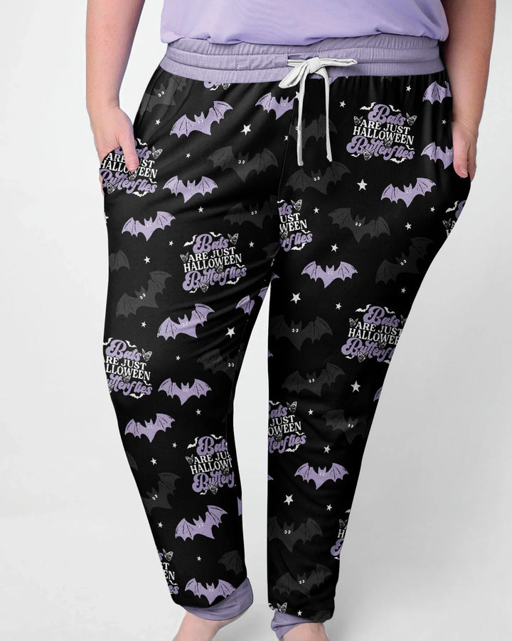 Halloween Butterflies Bamboo Women Pajama Set