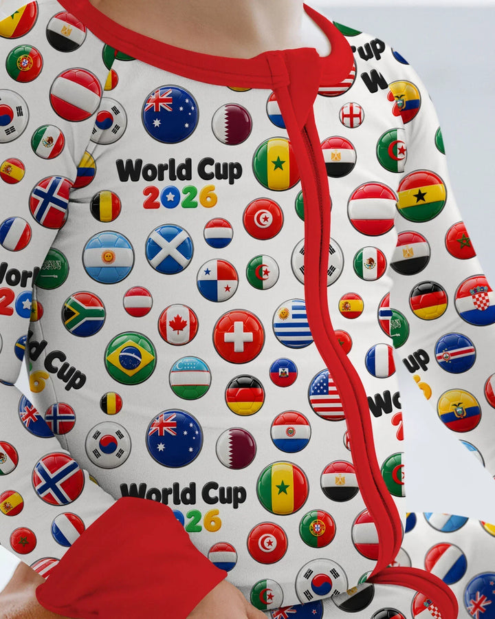 Soccer Cup All Country Balls Bamboo Convertible Zippy