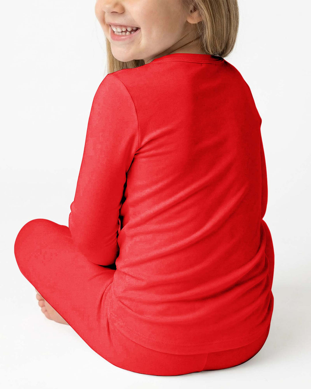 Crimson Bamboo Two Piece Pajama Set