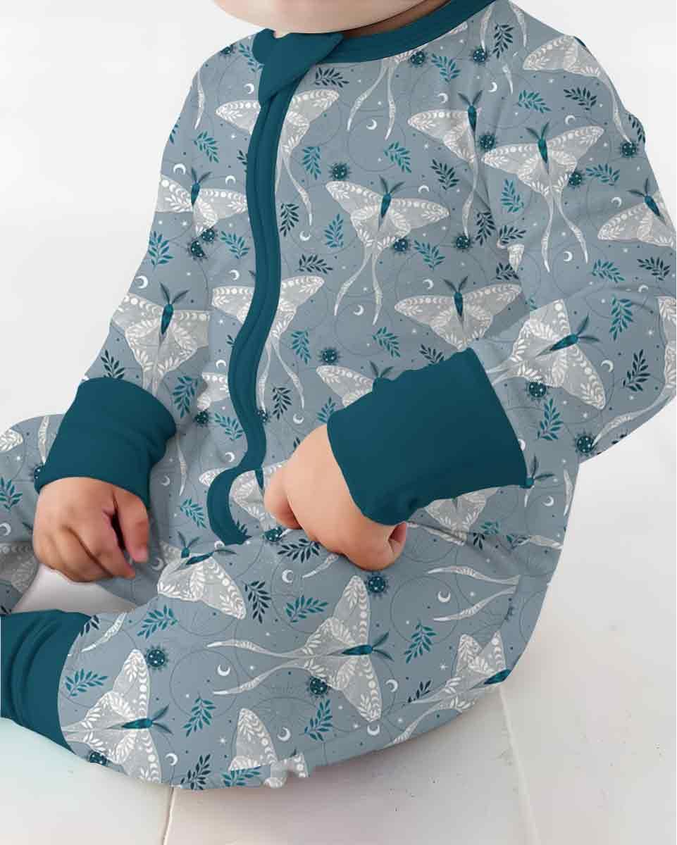 Gerippte Babykleidung mit individuellem Foto - Weich &amp; Skizzenhaft