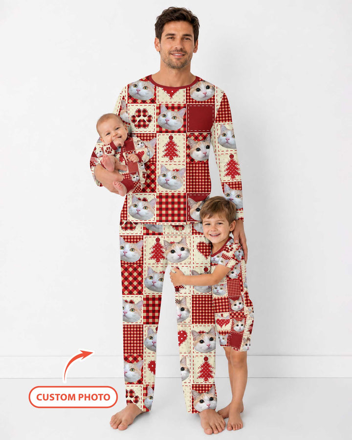 Christmas Ugly Pet Bamboo Men's Pajama Set