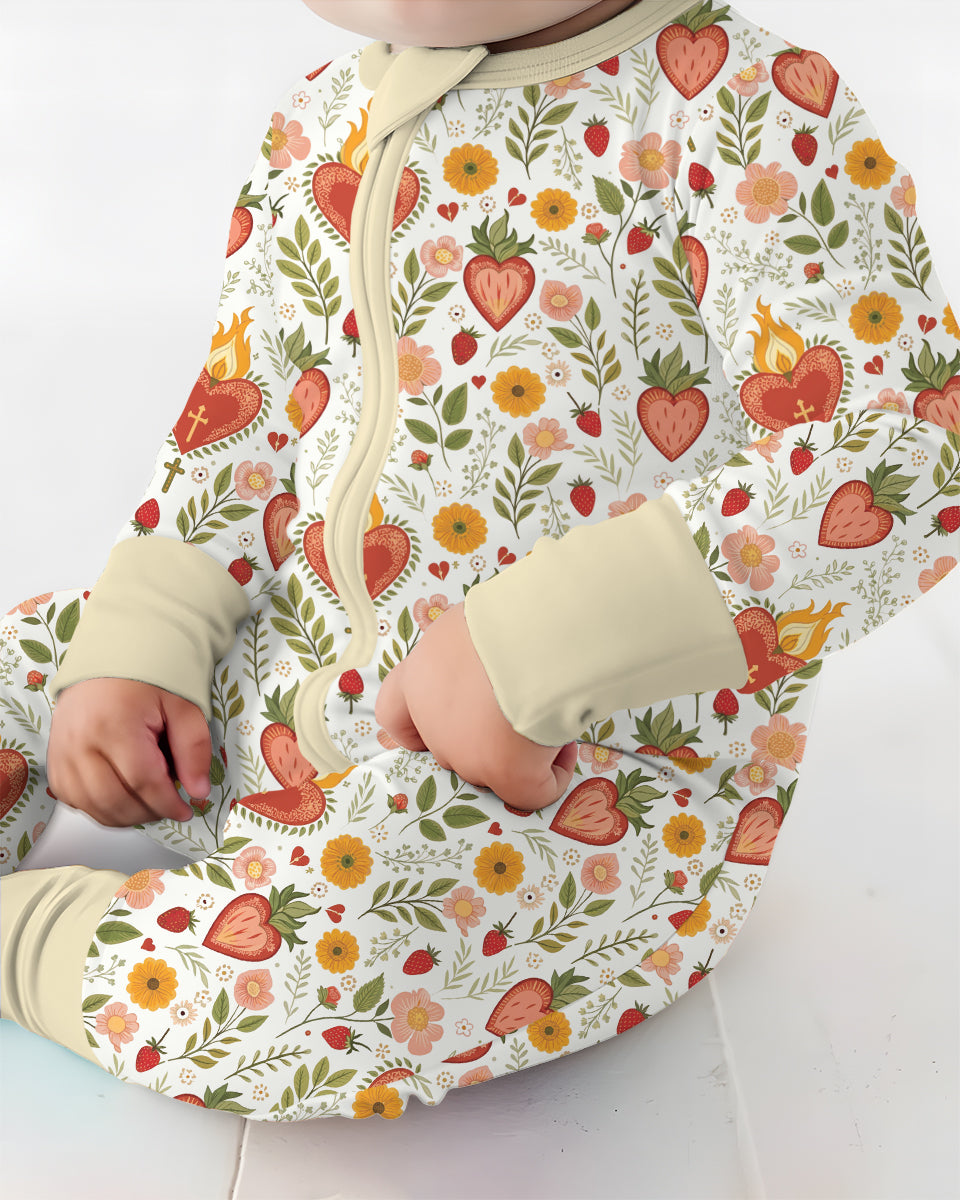 Sacred Blooms Bamboo Convertible Zippy