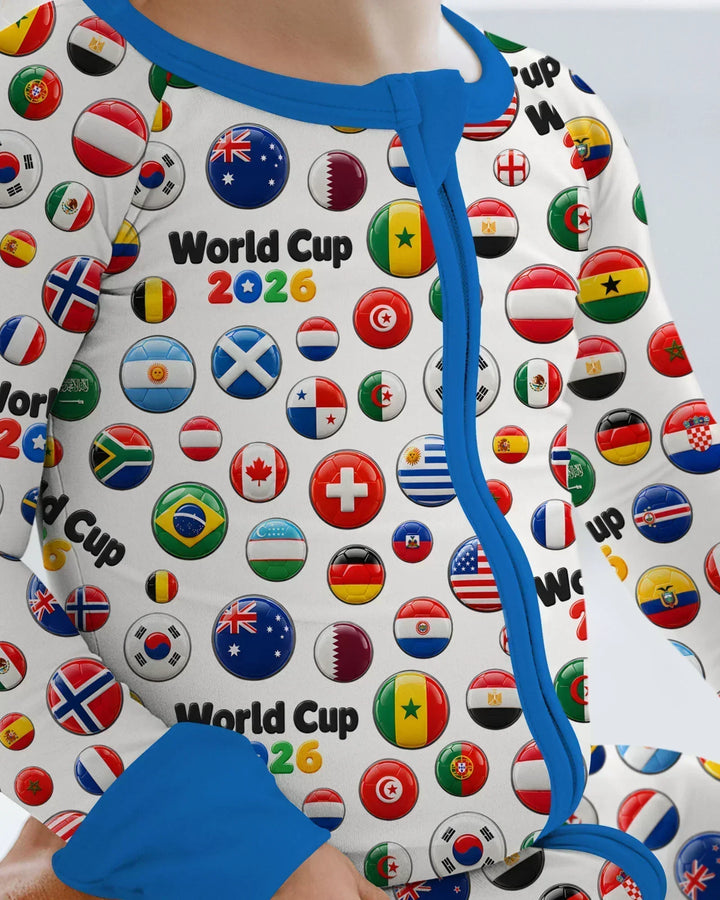 Soccer Cup All Country Balls Bamboo Convertible Zippy