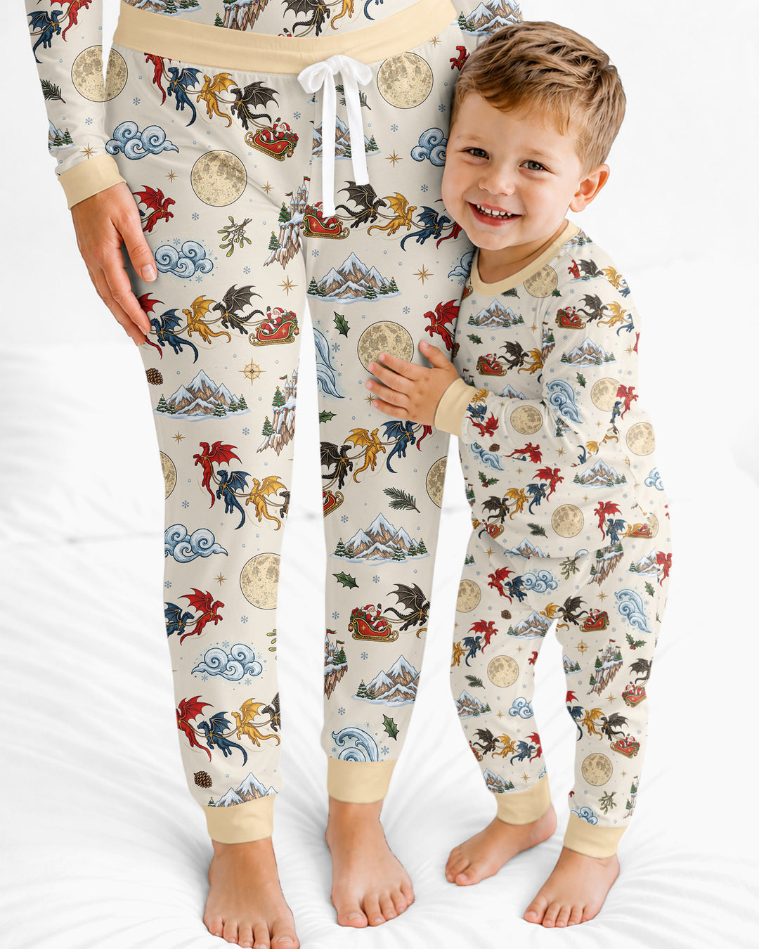 Fourth Wing Christmas Bamboo Women Pajama Set