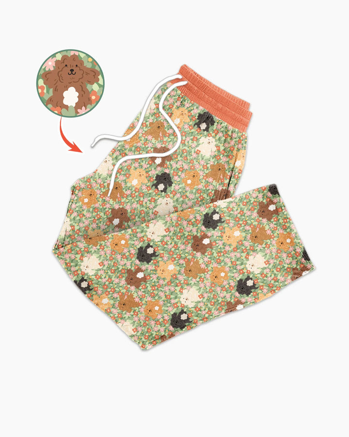 Puppy Garden Family Matching Bamboo Men's Pajama Set