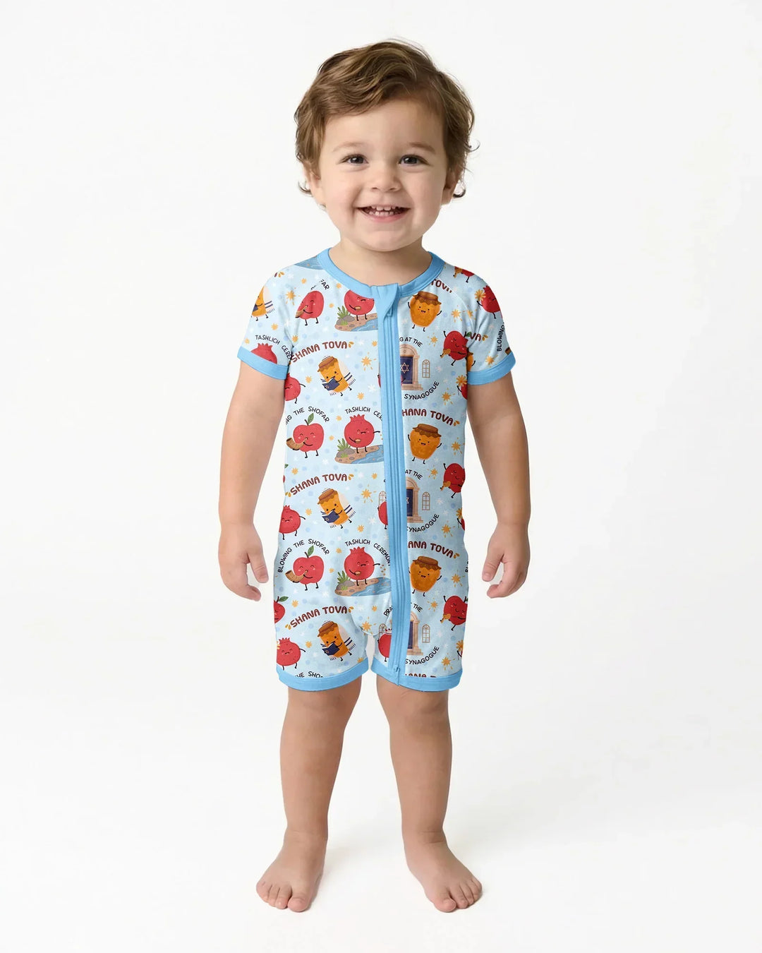 Sweet Sacred Moments Family Matching Bamboo Shorty Zippy