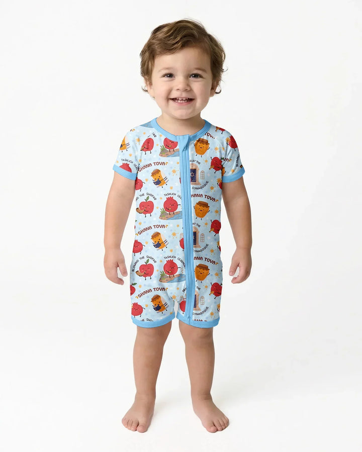Sweet Sacred Moments Family Matching Bamboo Shorty Zippy