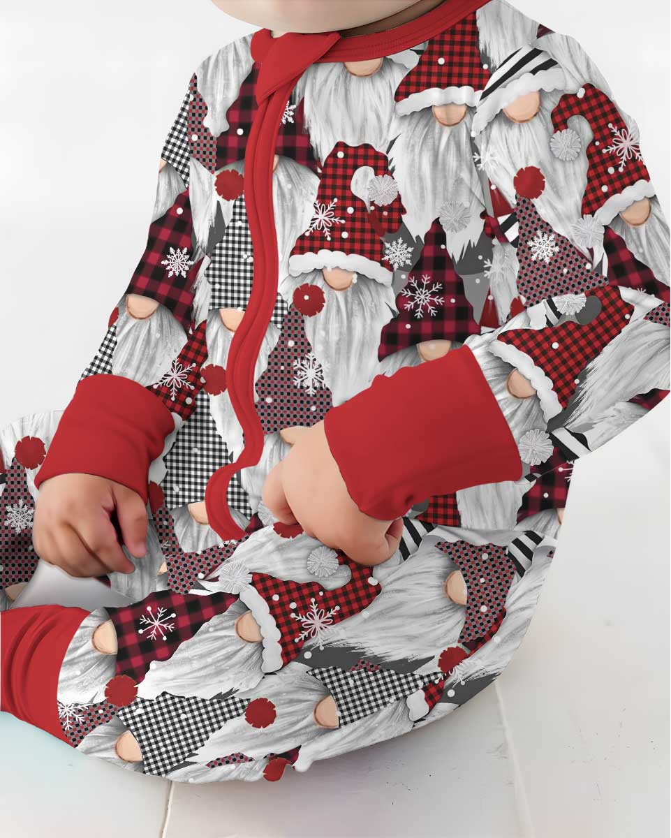 Christmas Gnome Bamboo Convertible Zippy