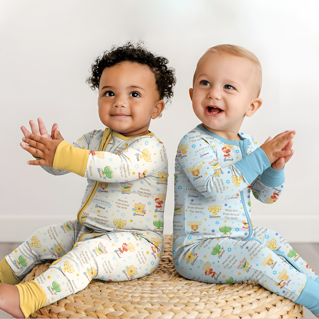 Menorahs From Around The World Bamboo Convertible Zippy