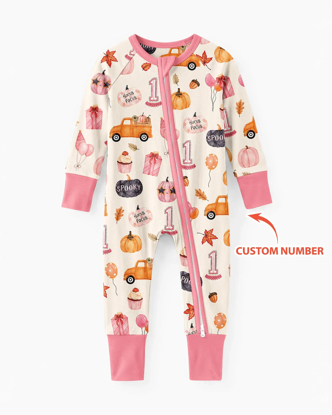 Little Pumpkin Birthday Bamboo Convertible Zippy