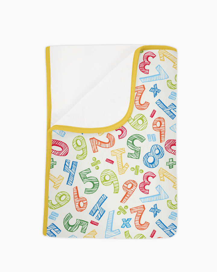 Math Doodles Bamboo Blanket