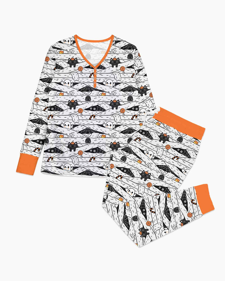 Little Mummy Crew Bamboo Women Pajama Set