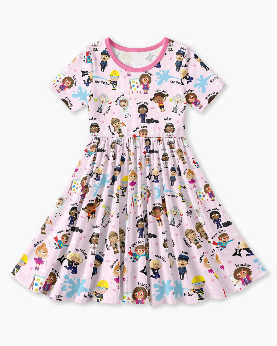 Vorlage Bambus Twirl Kleid