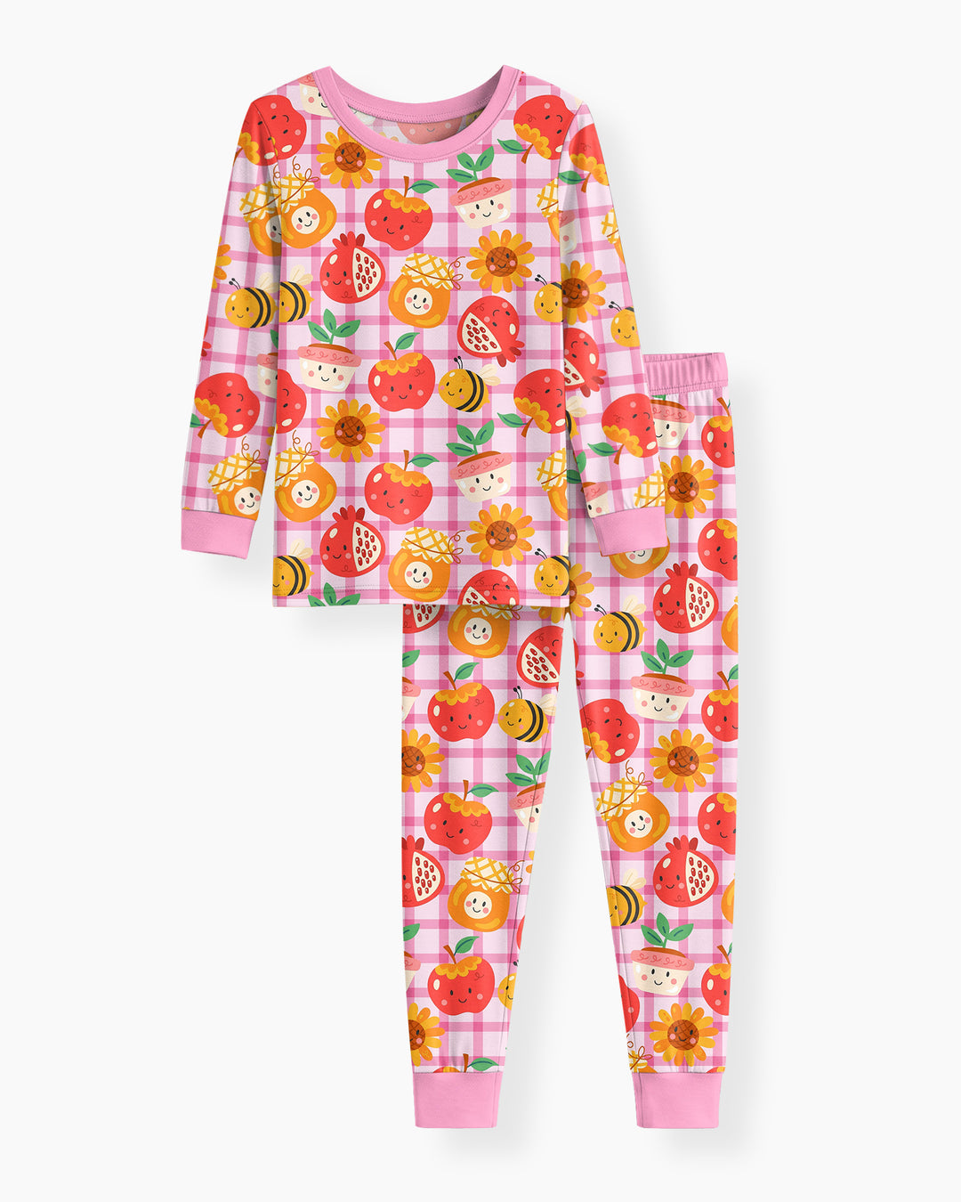 Sweet New Year Bamboo Two Piece Long Sleeve Pajama Set
