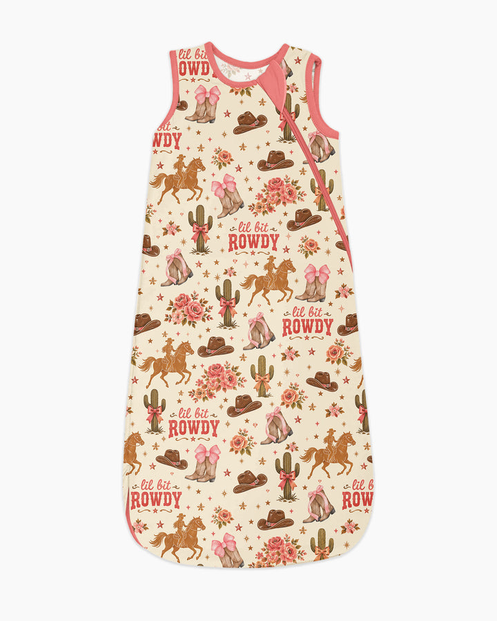 Coquette Cowgirl Lil Bit Rowdy Bamboo Sleep Bag