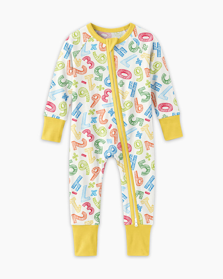 Math Doodles Bamboo Convertible Zippy
