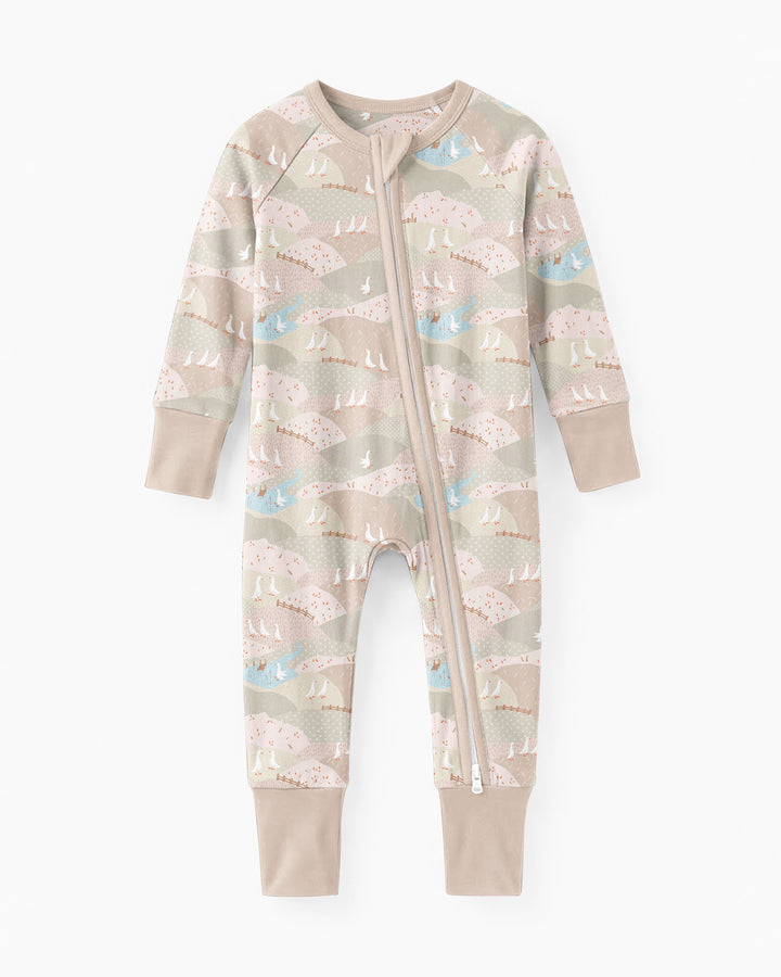 Gerippte Babykleidung mit individuellem Foto - Weich &amp; Skizzenhaft