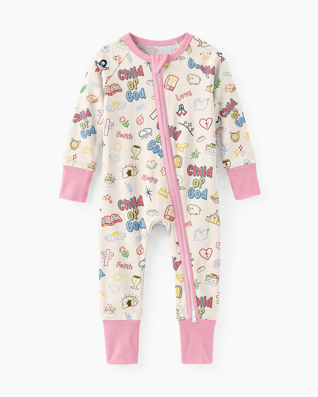 A Child Of God Family Matching Bamboo Convertible Zippy