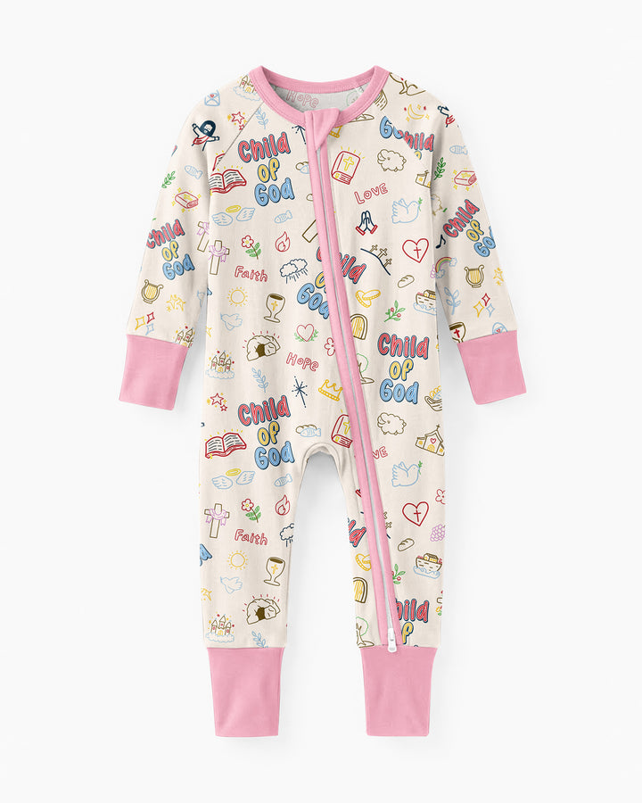 A Child Of God Family Matching Bamboo Convertible Zippy