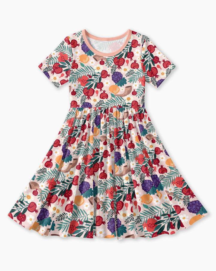 Vorlage Bambus Twirl Kleid
