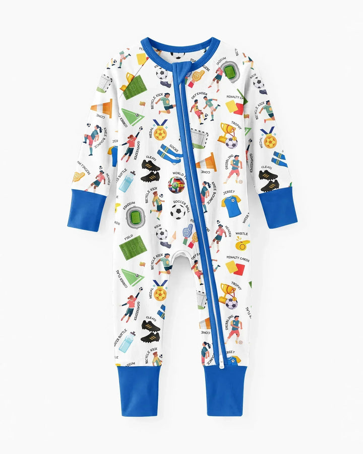 Soccer Fever All About The Game Bamboo Convertible Zippy