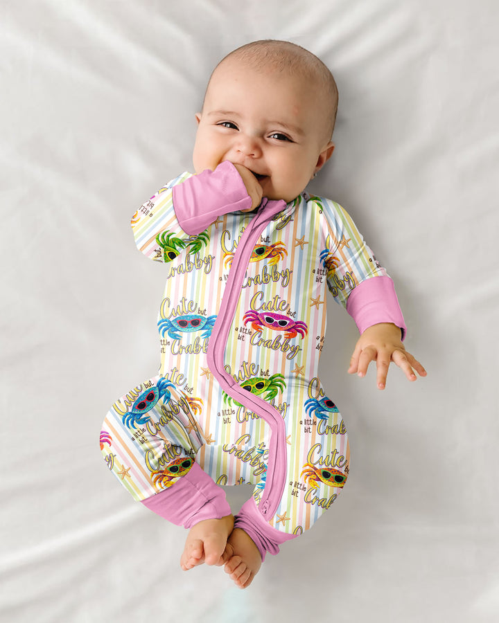 Gerippte Babykleidung mit individuellem Foto - Weich &amp; Skizzenhaft