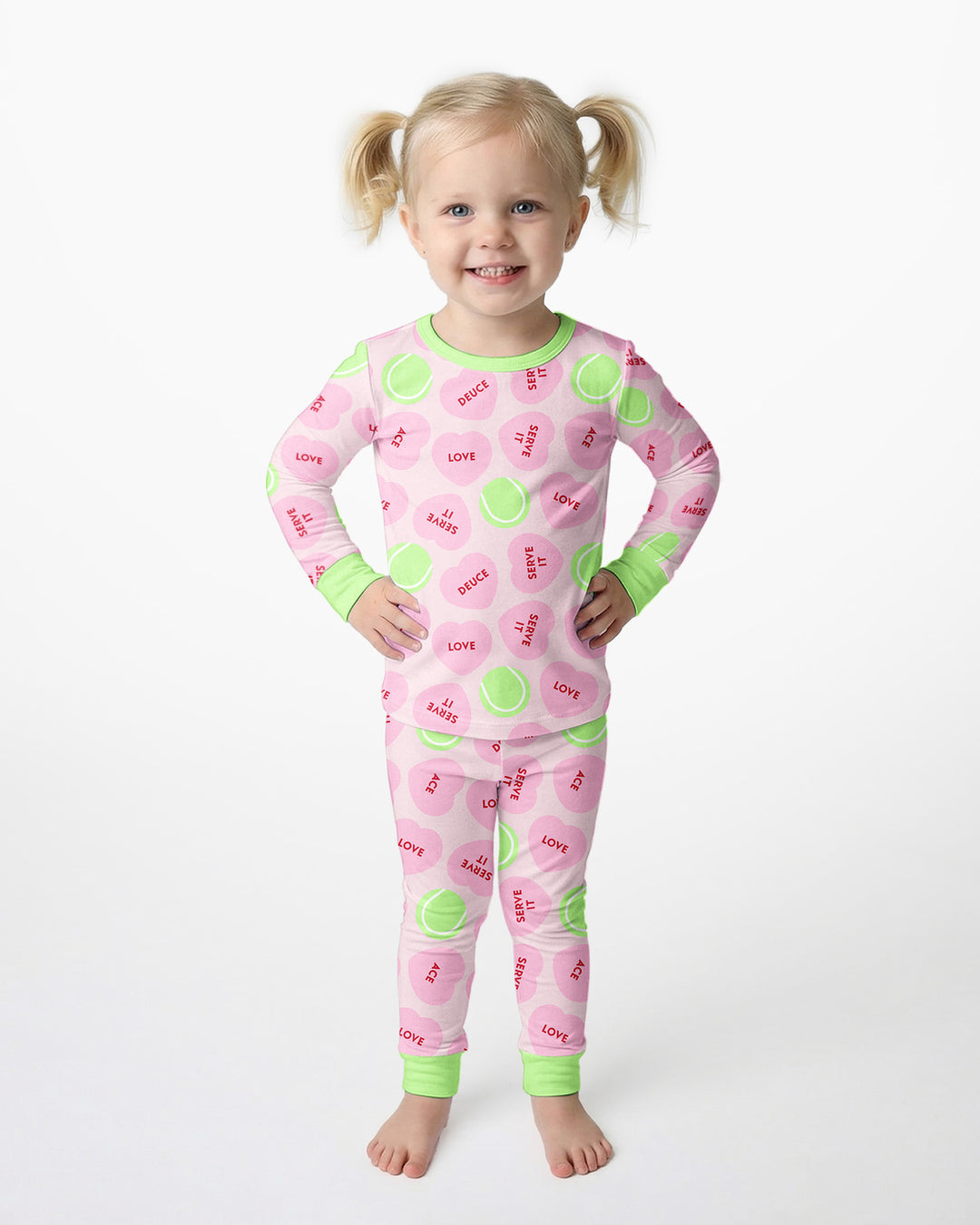 Conjunto de pijama de dos piezas de bambú de manga larga