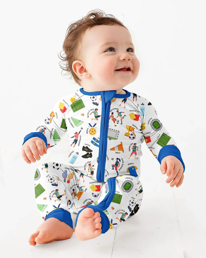 Soccer Fever All About The Game Bamboo Convertible Zippy