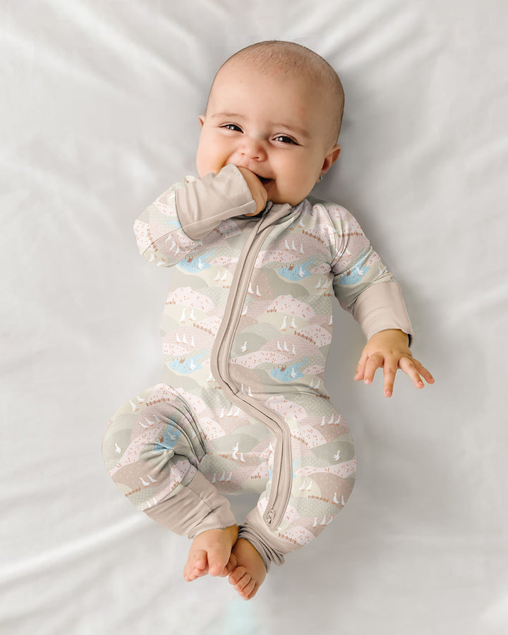 Gerippte Babykleidung mit individuellem Foto - Weich &amp; Skizzenhaft