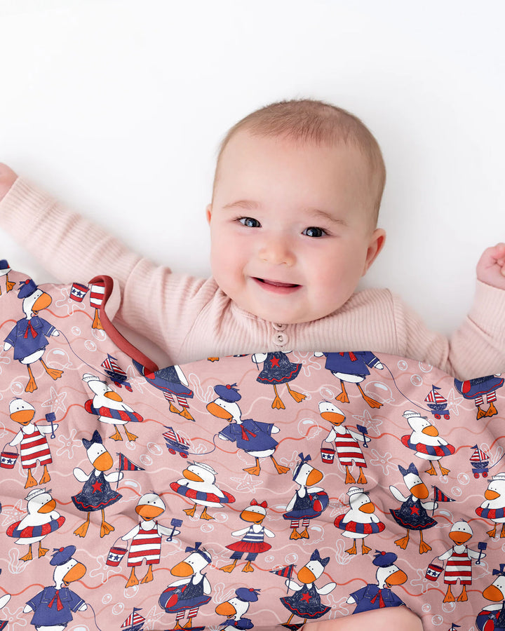 Freedom Floaties Family Matching Bamboo Blanket