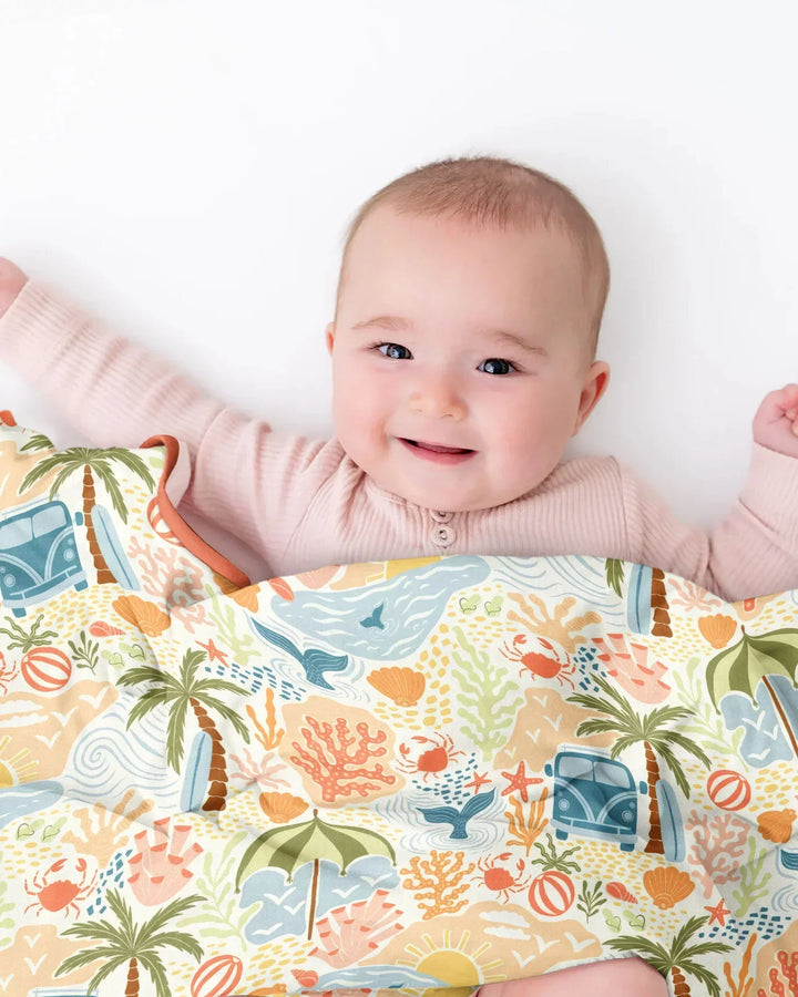 Beachy Boho Bamboo Blanket