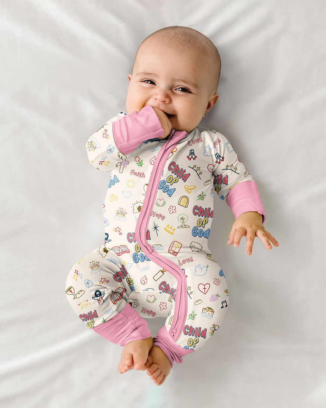 A Child Of God Family Matching Bamboo Convertible Zippy