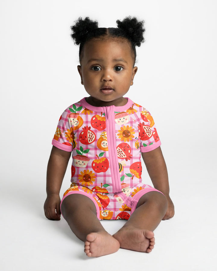 Sweet New Year Bamboo Shorty Zippy
